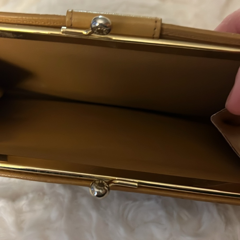 Celine Leather Macadame Kisslock Wallet - Picture 5 of 6